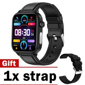 ET570 Smart Watch Blood Lipid Uric Acid Blood Glucose ECG Monitoring Smartwatch For Men Women Bracelet Body Temperature IP68 Waterproof Fitness Tracker For Android And IOS