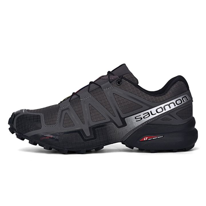 Original Salomon Speed Cross 4 Men Professional Salomon Outdoor Hiking Shoes Black Grey Size 40 46 Lazada