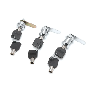 Drawer Tubular Cam Lock For Door Mailbox Cabinet Cupboard for w/2 Keys 16-30mm