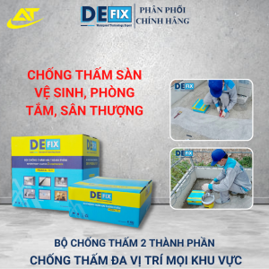 Chất chống thấm sàn vệ sinh buồng tắm _ chống thấm 2 thành phần