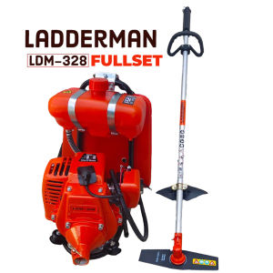 Ladderman 36.5CC 2 Stroke Backpack Brush Cutter Mesin Rumput Petrol Grass Cutter Machine