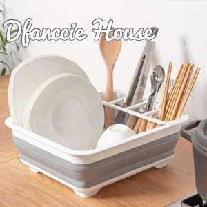 DISH DRAINER RACK - Rak Cuci Piring Lipat / Rak Pengering Cuci Piring