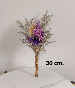 ช่อดอกไม้แห้ง ช่อสแตติส หางกระต่าย ดอกไม้จัดแจกัน Dried flower bouquet