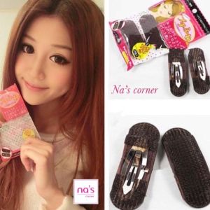 Set 2 kẹp độn phồng mái phồng tóc độn tóc dày