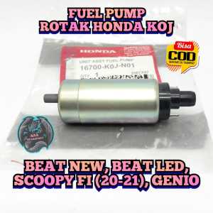 ROTAK FUEL PUMP KUALITAS ASLI ORIGINAL AHM HONDA BEAT NEW BEAT LED GENIO SCOOPY FI THN 2020-2021 KOJ POMPA BENSIN BERFUNGSI SANGAT BAIK