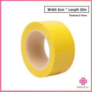 Missyou เทปกาวตีเส้น PVC เทปไวนิล มีให้เลือกหลายสี 33m (1 ม้วน) ลอกออกไม่ทิ้งคราบ Landmark tape