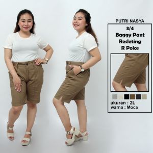 Celana pendek jumbo R polos / baggy pant jumbo / celana pendek big size model kasual / celana pendek jumbo santai / celana modis jumbo / celana big size
