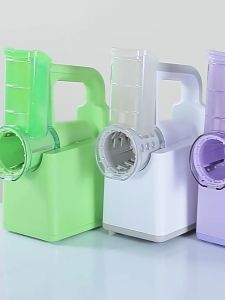 Mini Electric Vegetable Slicer Portable 6-in-1 Food Chopper with Stainless Steel Blades
