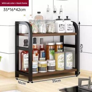 BALIKRUMAH Multifunction Kitchen Spice Rack Storage Oven Rack Stainless Steel Condiment Rack Seasoner organizer Rack Rak Dapur 厨房调料架
