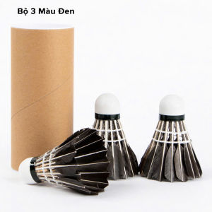 Bộ 3 Quả Cầu Lông Lông Vũ Tự Nhiên Nhẹ Bền Đẹp Chắc Chắn Có Hộp Đựng Cầu Lông Hãng Amalife