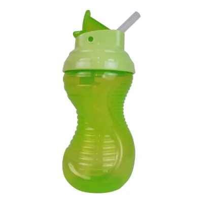 Munchkin 10 Oz Mighty Grip® Flip Straw Cup