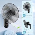 FOOKSUNG Wall fan 16 inch wall mounted home restaurant remote control mute pure copper motor fan kipas dinding murah. 