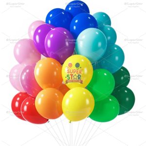 【Ready Stock】20/40pcs 10Inch Metallic Chrome Thick Latex Balloons Globos for Wedding Birthday Gender Reveal Baby Shower Christening Party Decor Mura