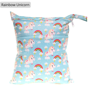 [3 for $9.90] Baby Waterproof Wet Bag 36x30cm For Diapers And Nappies Travel Outdoor Stroller Toiletries Bag
