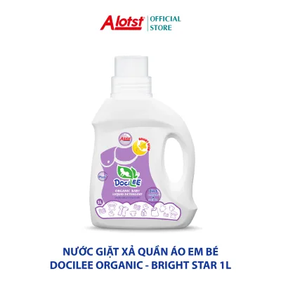 Nước giặt xả quần áo em bé Docilee organic 1 Lít