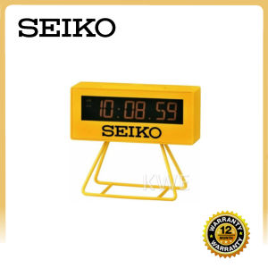 Authentic ORIGINAL SEIKO Standard Chartered Marathon Edition Digital Timer & Alarm Clock QHL062 Malaysia (QHL062Y) [Jam Loceng Digital]