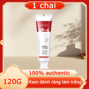 Kem đánh răng làm trắng kem đánh răng probiotic kem đánh răng làm trắng loại bỏ vết ố răng bụi bẩn vết trà bảo vệ nướu làm thơm hơi thở 120G
