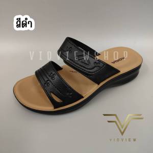 VIDVIEW !!ลดสนั่น!! รองเท้าแตะหญิง แบบสวม Adda 74818 เบอร์ 35-41 สไตล์แฟชั่น รองเทาแฟชั่นหญิง ปรับสายได้