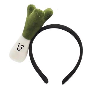 Vui Rau hình dạng hairband phim hoạt hình Ớt Tỏi tỏi tây thiết kế tóc mềm Phụ kiện cho tiệc cosplay lễ kỷ niệm đạo cụ