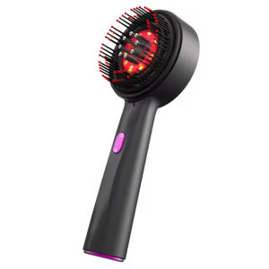 电动按摩梳 KONKA Electric Scalp Massage Comb 3 Modes Hair Care Comb Head Medicine Essence Oil Applicator Promote Hair Growth Massage