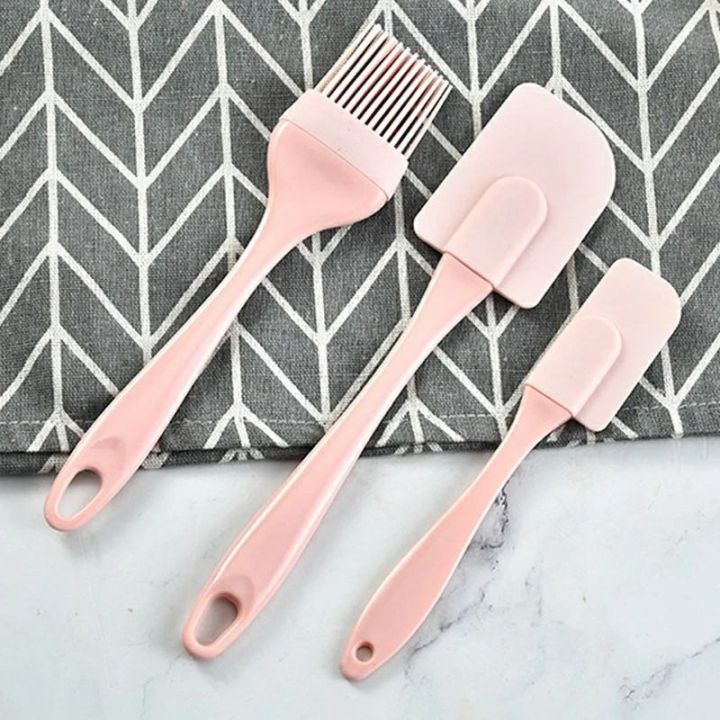 READY BANDUNG SPATULA SET 3IN1 ISI 3 SPATULA BESAR / KECIL KUAS ...