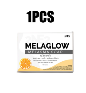 2NE2 Thailand Melaglow Soap- Melasma Pekas Hyperpigmentation Dark Spot Whitening Pampaputi+Melasma Pekas Dark Spots Sunburn SPF 50