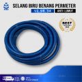 Selang Air Serat Benang Biru Permeter 1/2 5/8 3/4 Inch Tebal 2mm Siram Kebun Tanaman COD. 