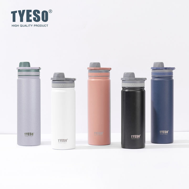 Original Tyeso Vacuum Flask Insulated Tumbler Hot And Cold Thermoflask