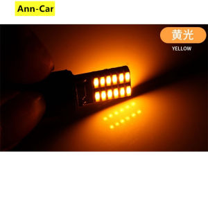 【 Ann-Car 】1ชิ้น T10 LED W5W 4014 24smd 12โวลต์ไฟท้ายรถ T10หลอดไฟป้ายทะเบียนโดมประตูด้านข้างโคมไฟเลี้ยวหลอดไฟ
