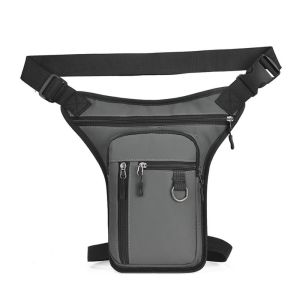 KAKA Outdoor Casual Portable Thigh Belt Storage Pouch Multi-Function Waist Fanny Pack Hip Belt Purse Waist Bag Motorcycle Leg Bag Motorcycle Bag Drop Leg Belt Pouch