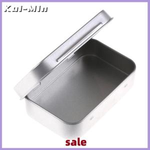 Kui-Min กล่องเก็บของแบบพับได้ทำจากโลหะขนาด95x60x20มม. สำหรับจัดกุญแจใส่เหรียญลูกกวาด