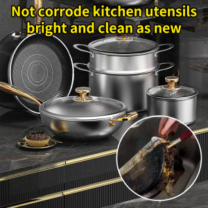 Stainless Steel Cleaning Gel Pot Descaling Agent Black Stain And Scale Cleaner Kitchen Efficient Decontamination Gel
