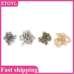 ZTOYL💝 10pcs 4.5mm mini doll buttons ultra-small Tri-glide buckle doll belt buckle