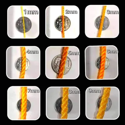 Customized Cut Nylon Rope (Price is per 10 meters) (Lubid / Tali) 6 7 89101112mm/CARABINER