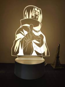 Naruto Anime 3D Acrylic LED Lamp [single/7 colors/16 colors with remote - usb plug] gift home use