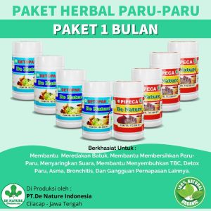 Obat Batuk TBC Flek Paru paru Asma Sesak Nafas Batuk Berdarah Berdahak Kering Menahun Sesak Napas sakit nyeri dada radang tenggorokan paling ampuh Detopar Pipeca De Nature
