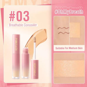 PINKFLASH Lasting Matte Concealer Tahan Lama Tahan Air | Breathable Liquid Concealer Natural Matte 5 Colors PF-F04