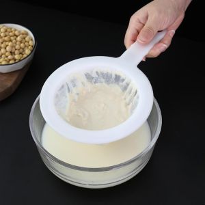 Rây Lọc Thực Phẩm Thiết Kế Vải Lưới Mịn Có Tay Cầm Bằng Nhựa Dụng Cụ Lọc Đậu Nành Cafe 400 Mắt Lưới Phukienprocare
