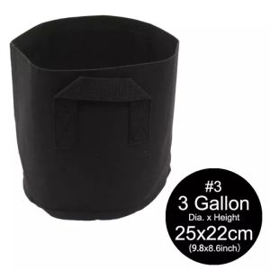 SWEET 1-10 Gallon Big Plant Flower Grow Bags Pot Home Garden Potato Strawberry Fabric Vegetable Jardin Gardening Growing Pots