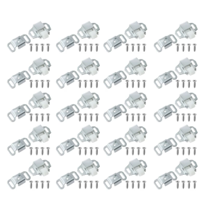 20 cái Hộp Thư chốt thay thế mịn Nylon Con lăn cửa Tủ Đựng Đồ Tủ chén bắt với ốc vít nhỏ gọn phụ tùng kim loại cho cửa