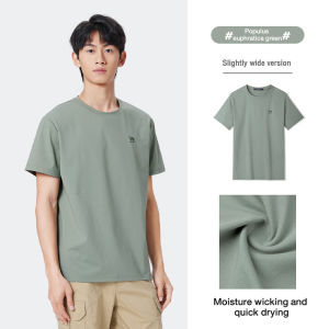 Cameljeans Summer Quick-drying T-shirt for Men Breathable Short Sleeves Tops