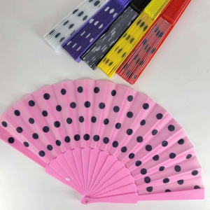 1PC ASSORTED DESIGN Pamaypay Elegant Floral Design Plastic Folding Fan Handheld Cool Summer HAND FAN