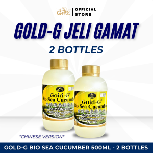 [2 BOTTLES] Gold-G ® Bio Sea Cucumber 500ml