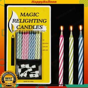 Lilin Magic ulang Tahun Isi (1 Box) / Lilin Magic Grosir 1 Box Isi 48 Pcs