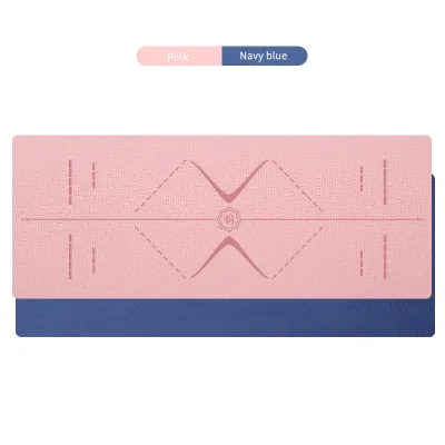 TPE Yoga Mat Eco Friendly Premium Quality Double Layer Double Colour Foam Roller
