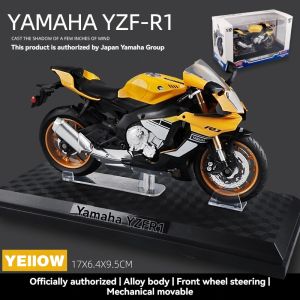 YAMAHA YZF-R1 1:12 Plastic& Alloy MOTORCYCLE MODEL Toy Ornaments For Kids Boys Men Alloy Toy