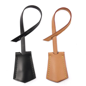 Thanh lịch PU Charm nhãn du lịch Charm treo an toàn chống mất mát Da Hành Lý nhận dạng