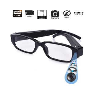 KEBIDU New Portable 1080P HD Camera Glasses Cycling Glasses with Video Recorder Rechargeable Wearable Sports Surveillance Camcorder for Outdoor Vlog