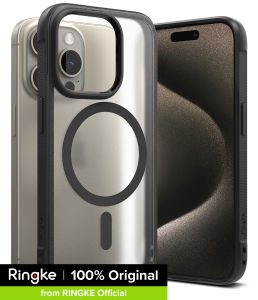 Ringke Fusion Bold Mag Matte Compatible with iPhone 15 Pro Case Cover Hard Back Shockproof Soft TPU Bumer
