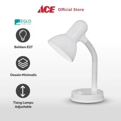 ACE - EGLO BASIC LAMPU MEJA - PUTIH - CAHAYAMEGAH